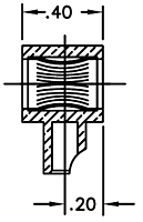 Flash Lamp Series Electrical Connectors (023-051-02)