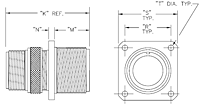 CMC Series Electrical Connectors Drawing